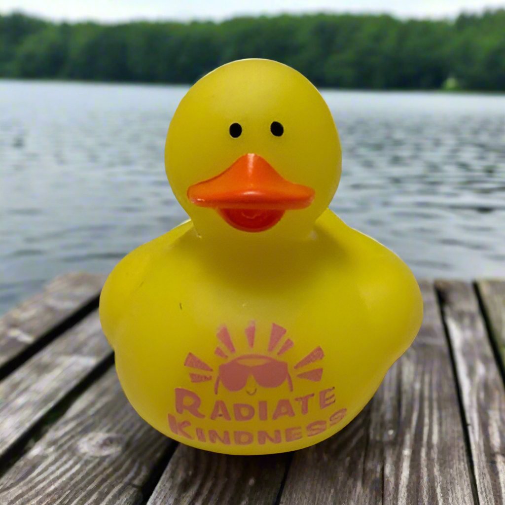 Radiate Kindness Rubber Duck