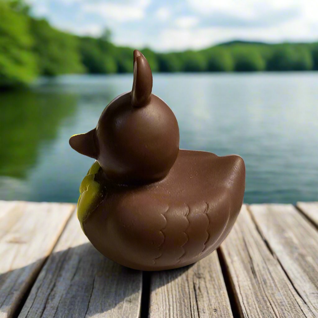 Easter Bunny Chocolate Rubber Duck