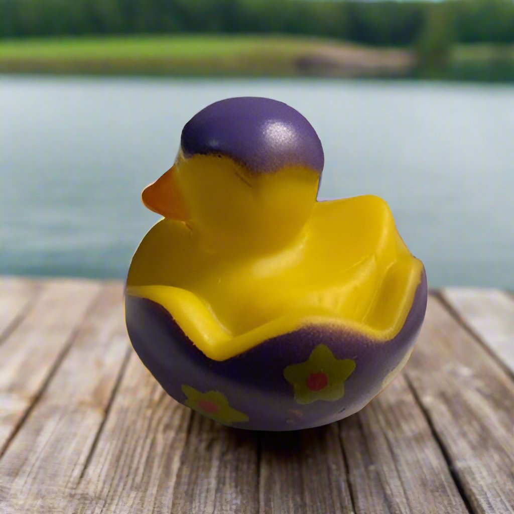 Easter Egg Purple Rubber Duck