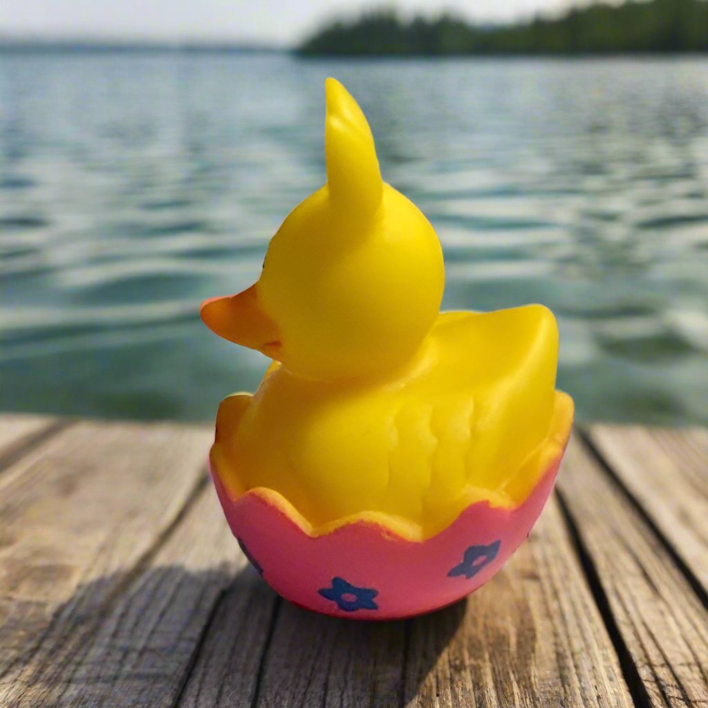 MINI Easter Bunny Egg Rubber Duck