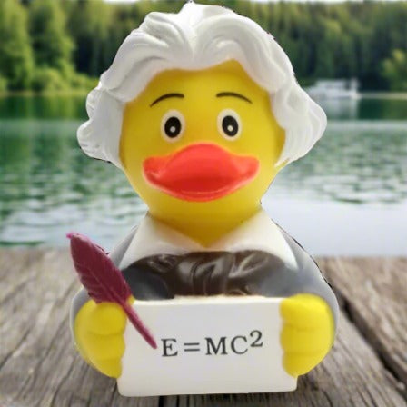 Einstein Rubber Duck