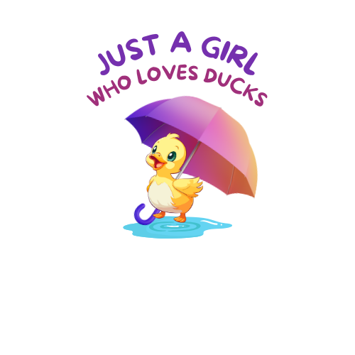 Just a Girl Who Loves Ducks Women's short sleeve t-shirt, Rubber Ducks, Ducking, Summer Tee, Gifts for her