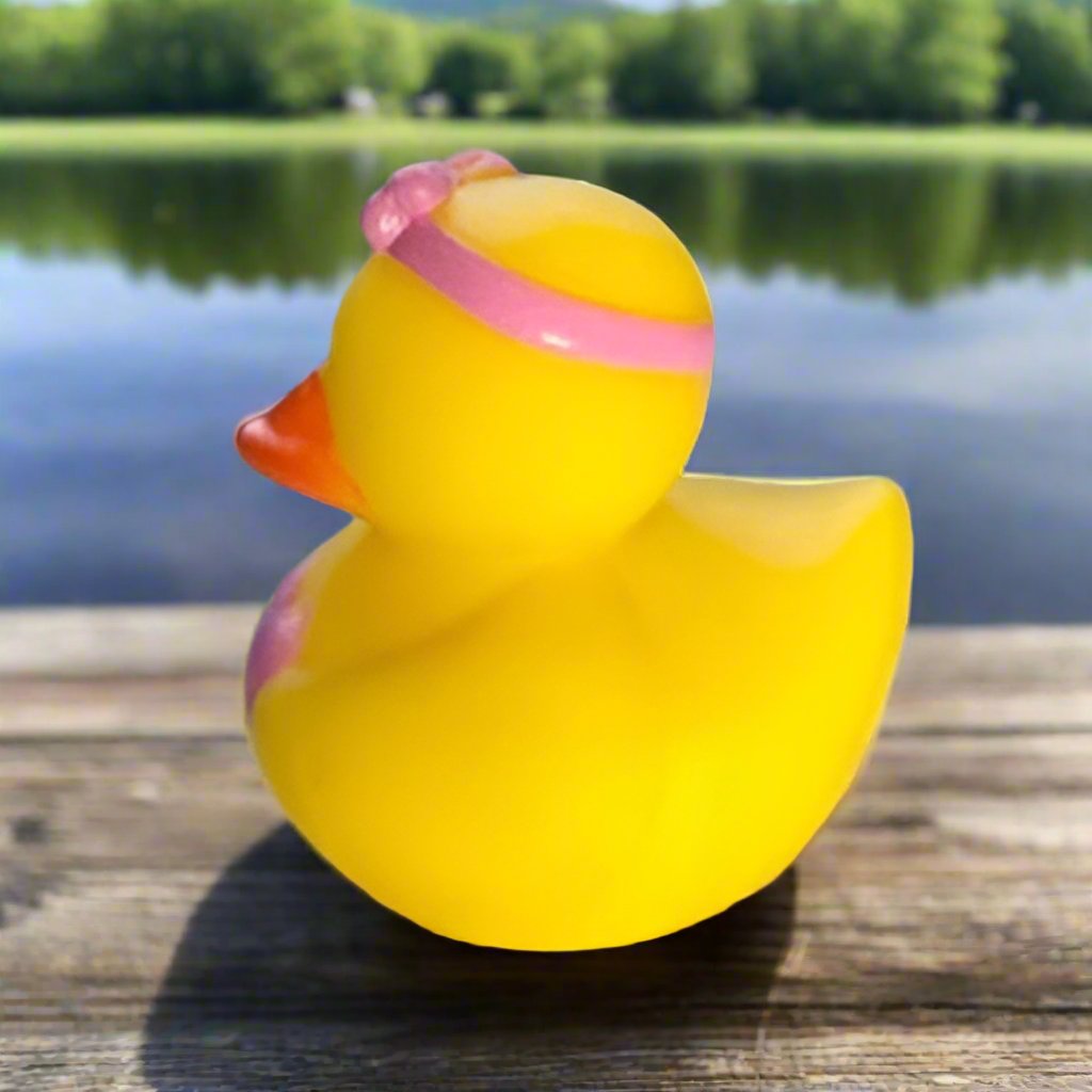 Be Mine Valentine Pink Rubber Duck