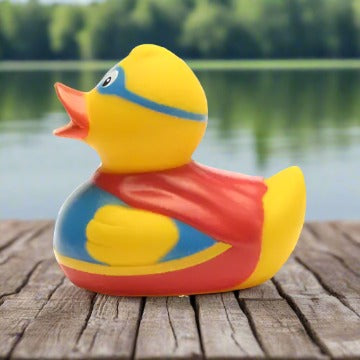 Super Hero Rubber Duck