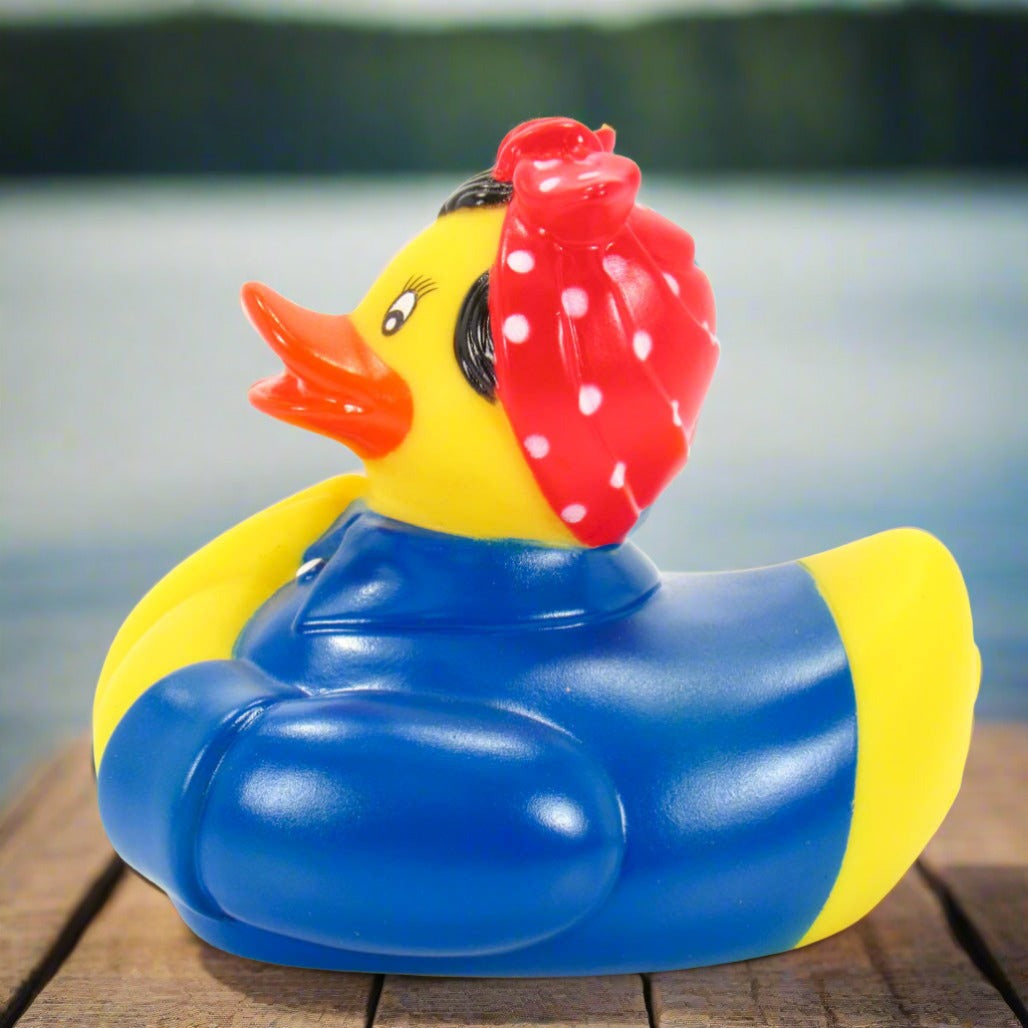 Rosie the Rivetor Rubber Duck