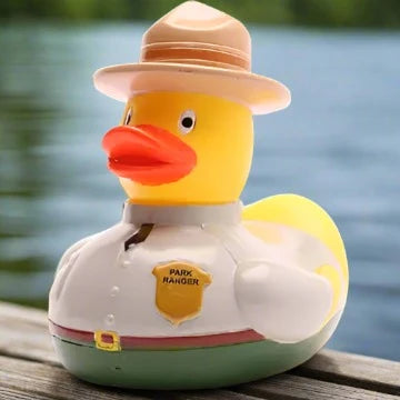 Park Ranger Rubber Duck