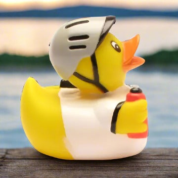 Cyclist Rubber Duck