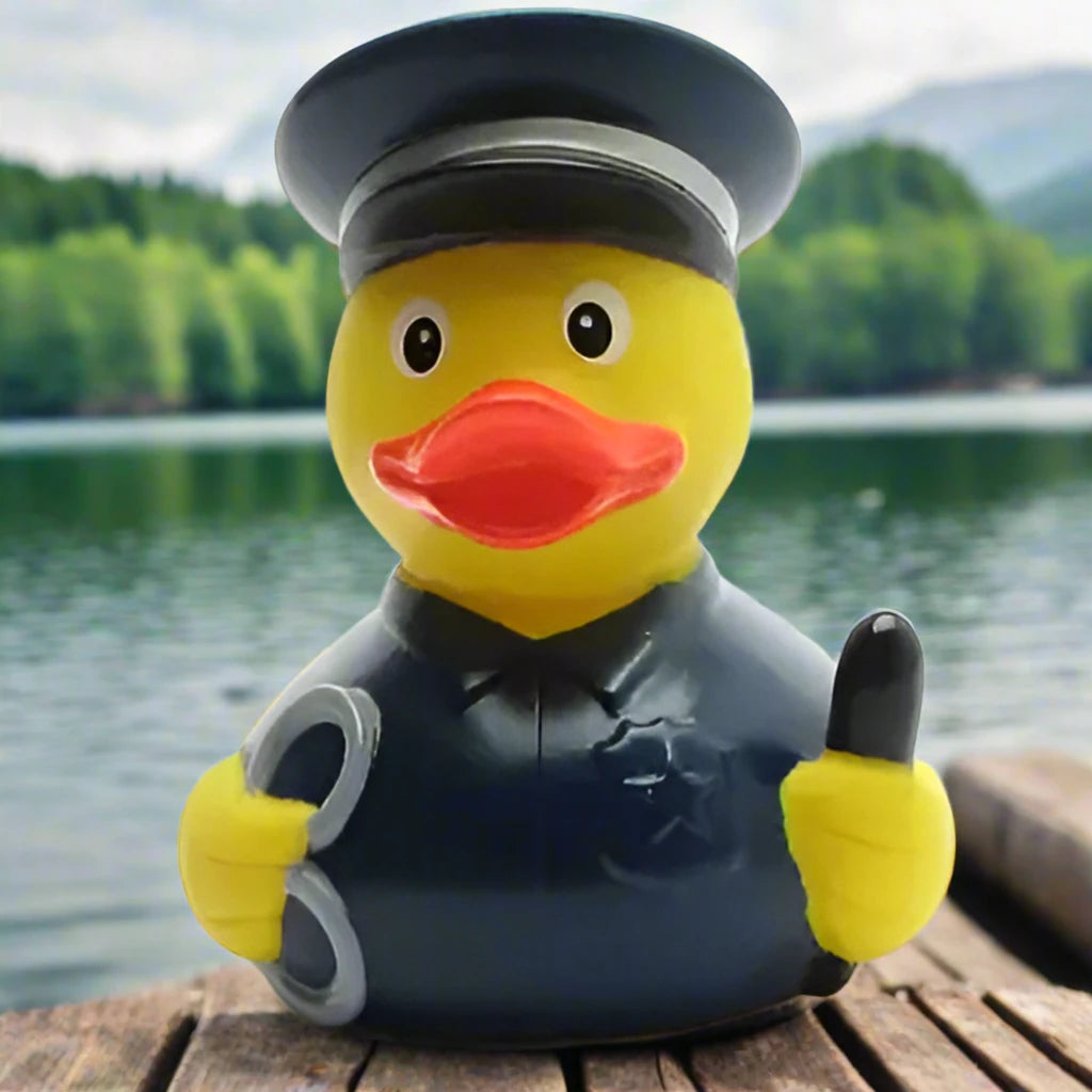 Patrol Cop Rubber Duck