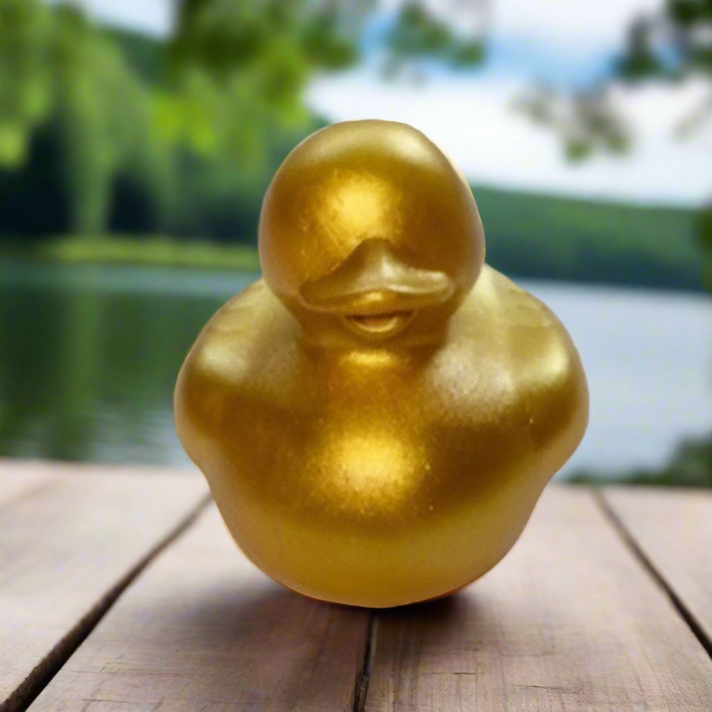 Just Gold Rubber Duck – Duck of the Month