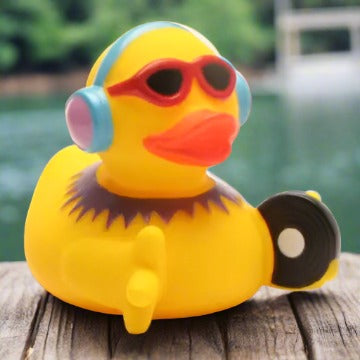 Disc Jockey Rubber Duck