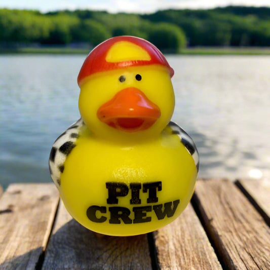 Pit Crew Rubber Duck