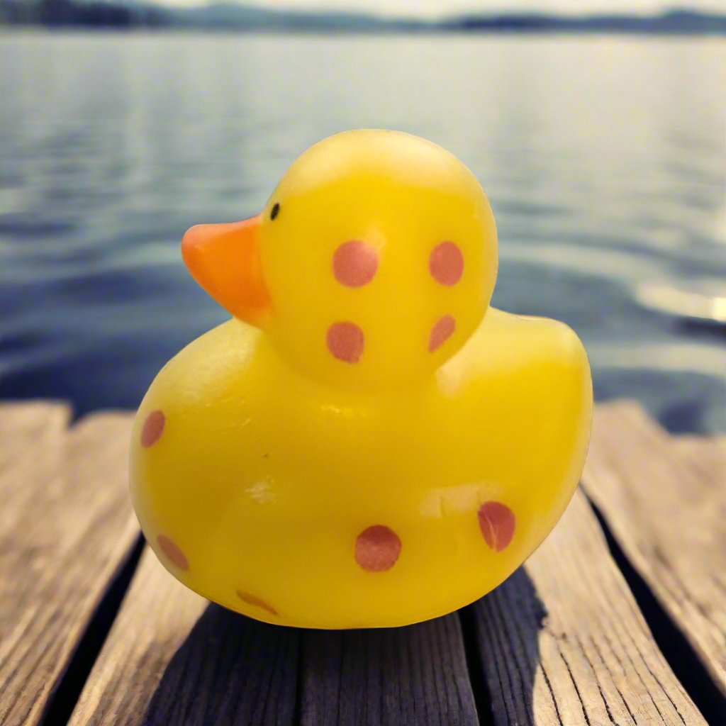 Poke A Dot Yellow Rubber Duck