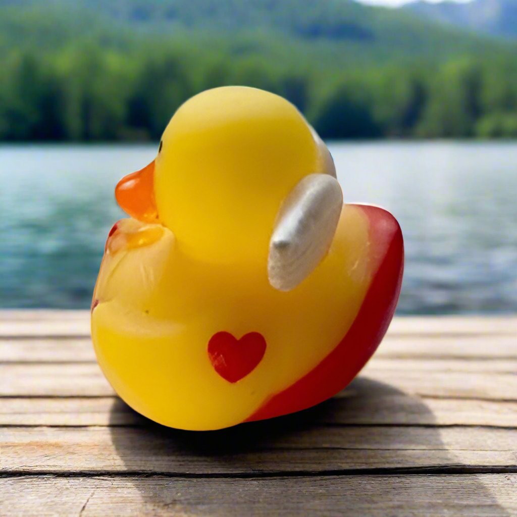 Valentine Cupid Red Rubber Duck