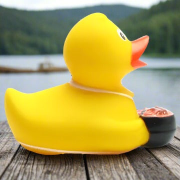 Grill Master Rubber Duck