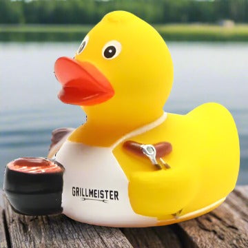 Grill Master Rubber Duck