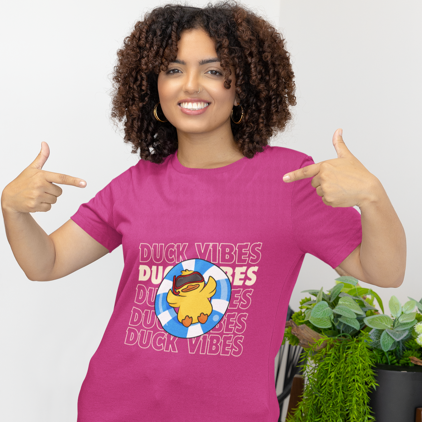 Duck Vibes Tee -Adult  Unisex Rubber Duck t-shirt - Rubber Ducky - Summer Tee