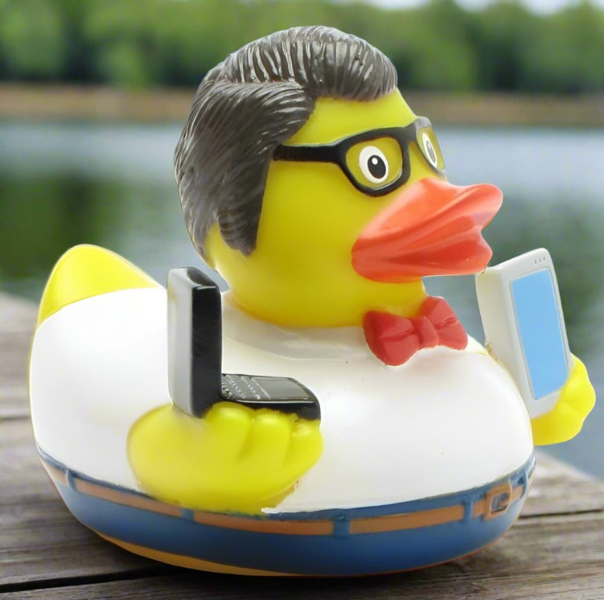 Nerd Rubber Duck