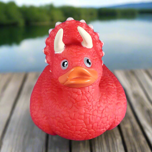 Triceratops Rubber Duck